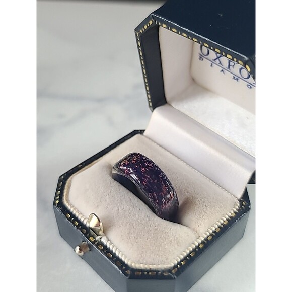 Handmade Artisan Glass Ring SIZE US 5.5 - Picture 8 of 10